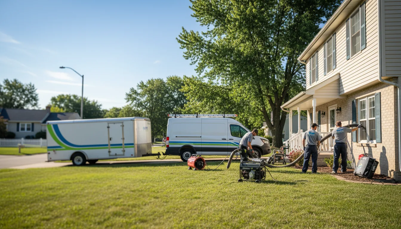 Flooded Basement Restoration And Cleanup With Repair in Oberon, ND near me